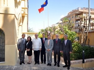 Vietnam holds ASEAN flag raising ceremony in Italy  - ảnh 1